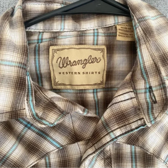 Men's Western Pearl Snap Shirt Bundle S - Wrangler, Ely Cattleman, Gap - Picture 3 of 9